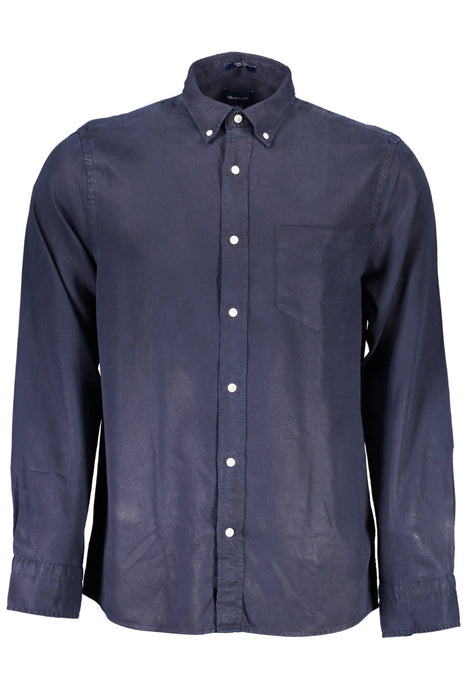 Gant Mens Blue Long Sleeve Shirt