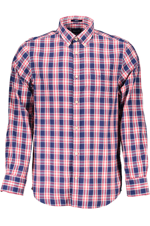 Gant Mens Long Sleeve Shirt Blue