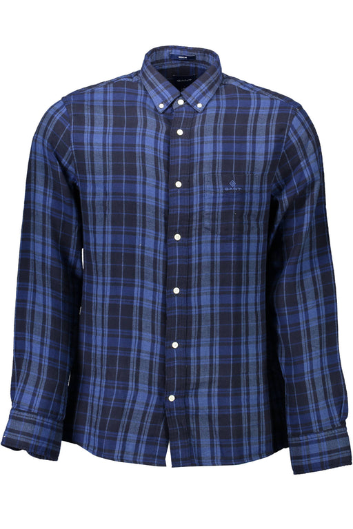 Gant Mens Blue Long Sleeve Shirt