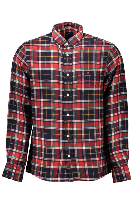 Gant Mens Red Long Sleeve Shirt