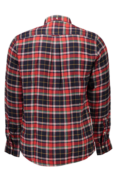 Gant Mens Red Long Sleeve Shirt