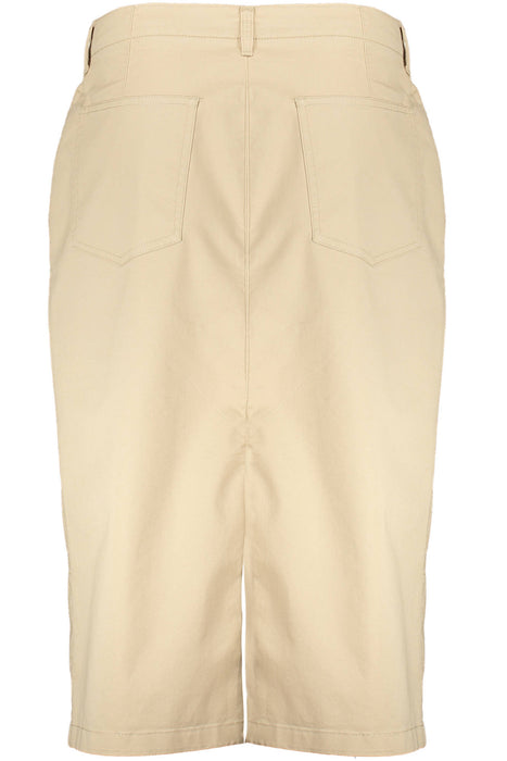 Gant Womens Beige Longuette Skirt