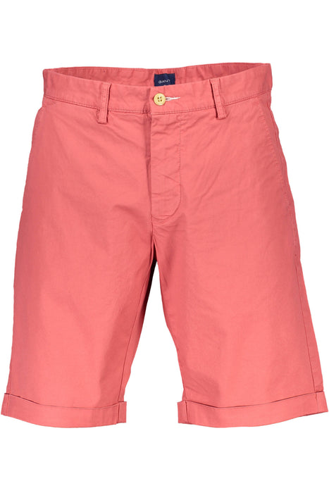 Gant Red Mens Bermuda Trousers
