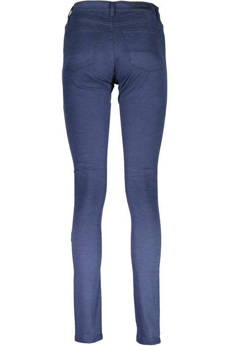 GANT WOMEN'S BLUE TROUSERS