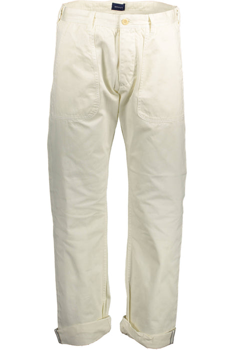 Gant Mens White Trousers