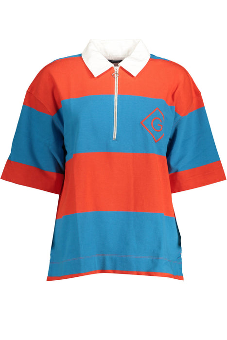 Gant Womens Short Sleeve Polo Red