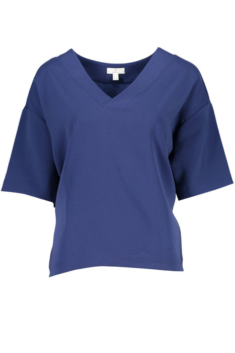 Gant Womens Short Sleeve T-Shirt Blue