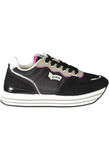 Gas Black Womens Sports Shoes