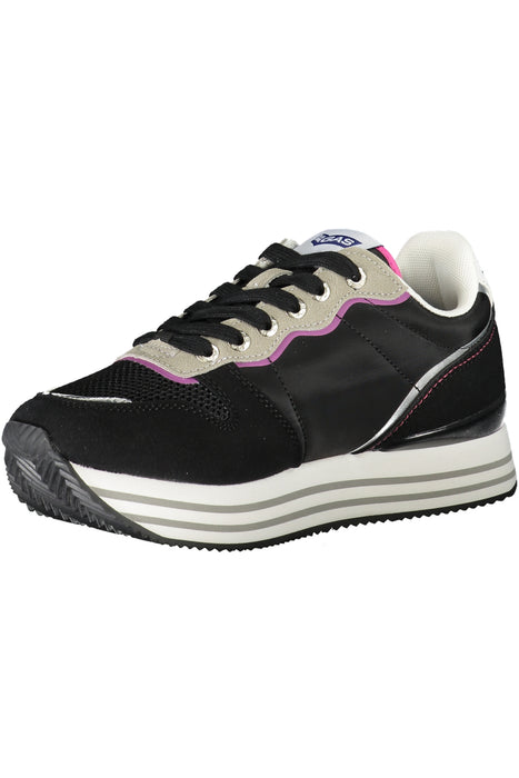 Gas Black Womens Sports Shoes