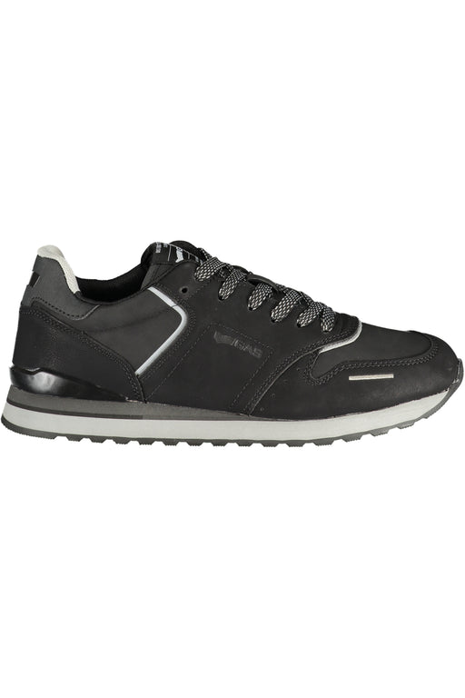 Gas Mens Black Sports Footwear