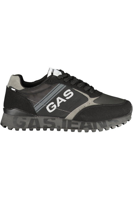 Gas Mens Black Sports Footwear
