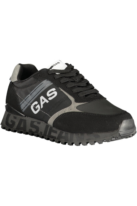 Gas Mens Black Sports Footwear
