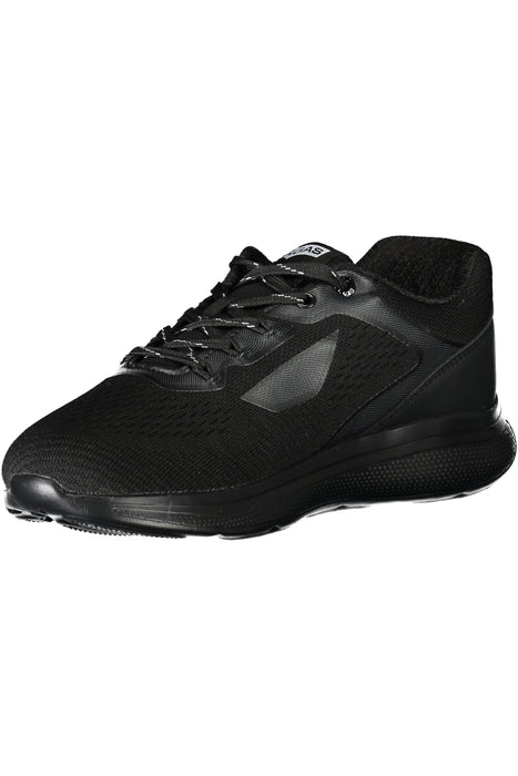 Gas Black Mens Sports Shoes