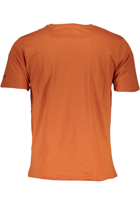 Gas Mens Short Sleeve T-Shirt Orange