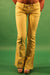 Gaudì Yellow Womens Trousers