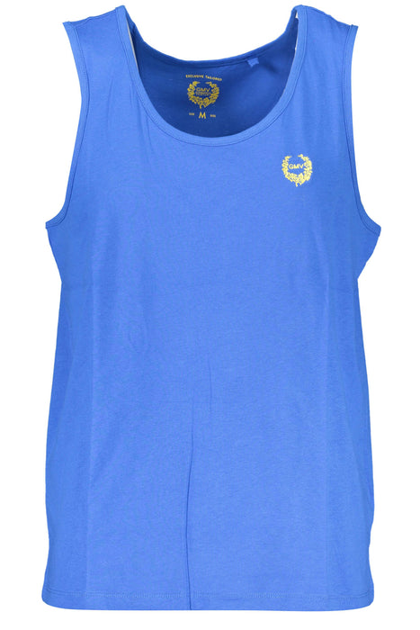 Gian Marco Venturi Man Blue Tank Top