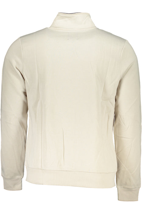 Gian Marco Venturi Mens White Zip Sweatshirt