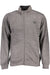 Gian Marco Venturi Mens Zip-Up Sweatshirt Grey