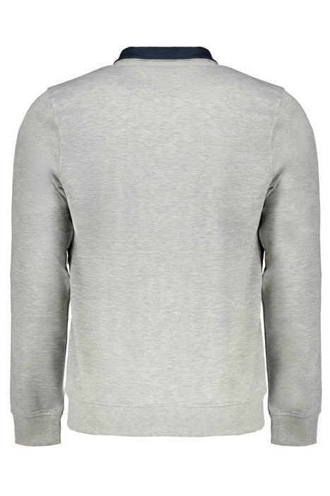 Gian Marco Venturi Mens Gray Zip Sweatshirt