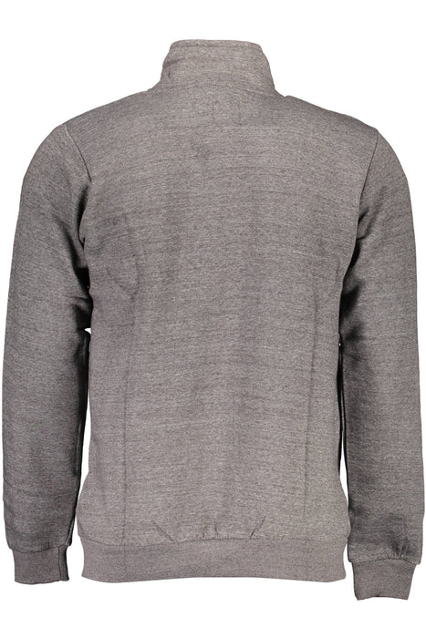 Gian Marco Venturi Mens Zip-Up Sweatshirt Grey