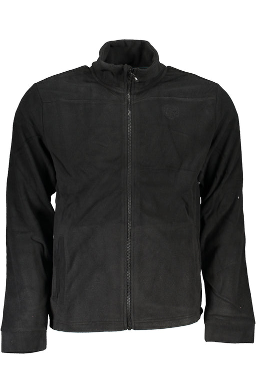 Gian Marco Venturi Mens Black Zip Sweatshirt