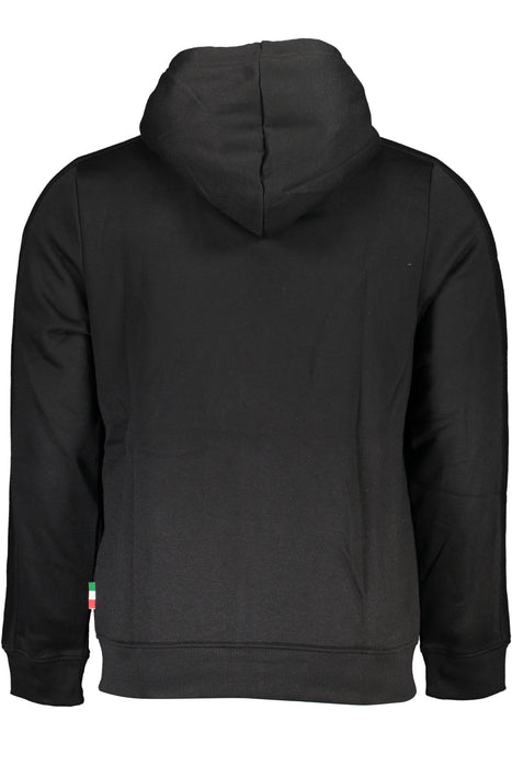 Gian Marco Venturi Mens Black Zip Sweatshirt
