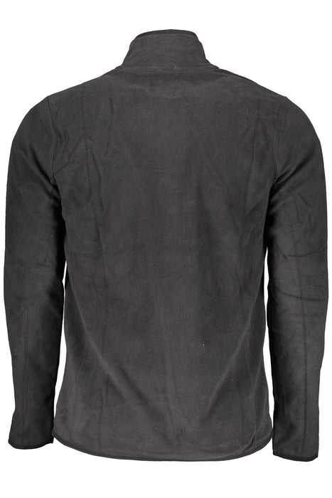 Gian Marco Venturi Mens Black Sweatshirt With Zip