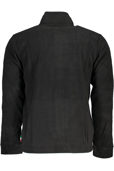 Gian Marco Venturi Mens Black Zip Sweatshirt