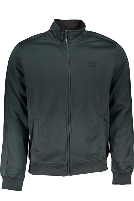 Gian Marco Venturi Mens Green Zip Sweatshirt