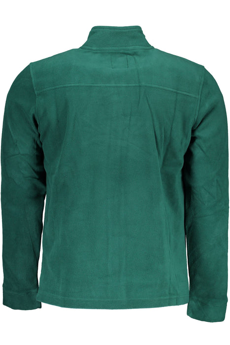 Gian Marco Venturi Mens Zip-Up Sweatshirt Green