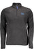 Gian Marco Venturi Mens Black Zip-Less Sweatshirt