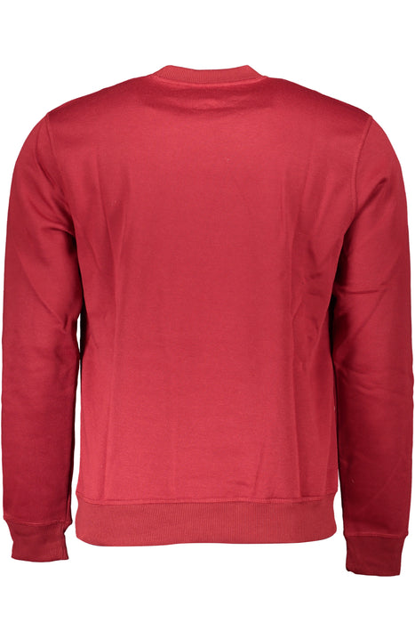 Gian Marco Venturi Mens Red Zip-Out Sweatshirt