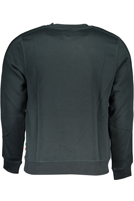 Gian Marco Venturi Green Mens Zipless Sweatshirt