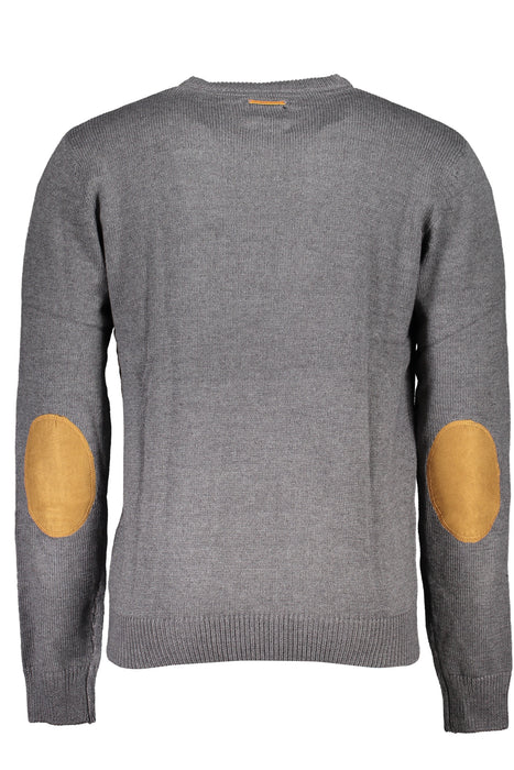 Gian Marco Venturi Mens Gray Sweater