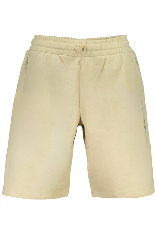 Gian Marco Venturi Mens Beige Short Pants