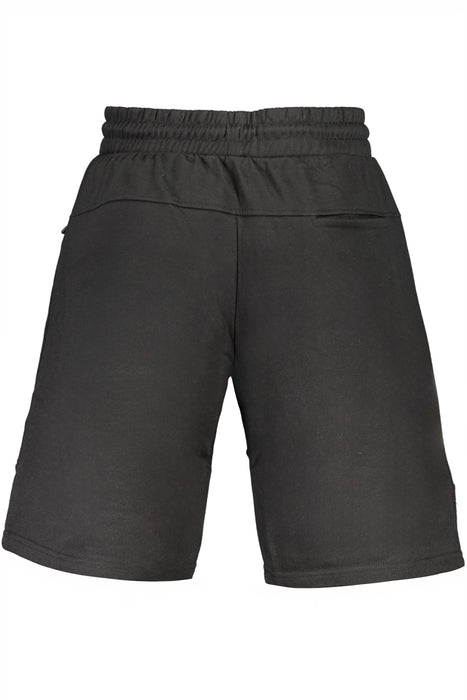 Gian Marco Venturi Mens Black Short Pants