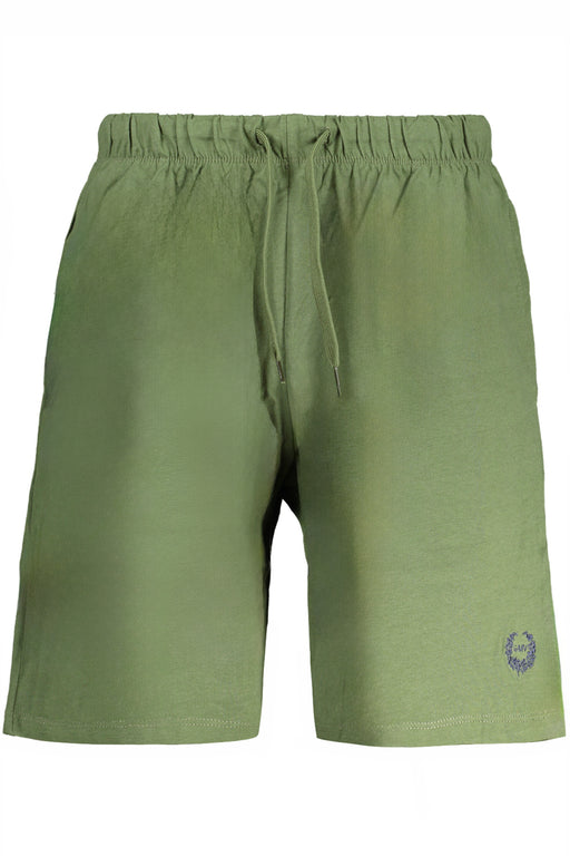 Gian Marco Venturi Mens Green Short Pants