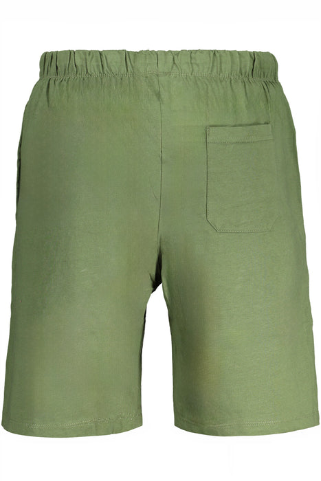 Gian Marco Venturi Mens Green Short Pants