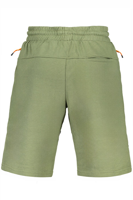 Gian Marco Venturi Mens Green Short Pants