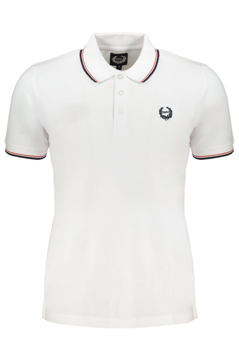 Gian Marco Venturi Mens White Short Sleeved Polo Shirt