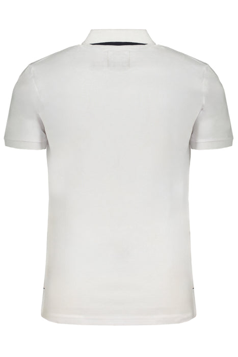 Gian Marco Venturi Mens White Short Sleeved Polo Shirt