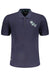 Gian Marco Venturi Mens Short Sleeved Polo Shirt Blue