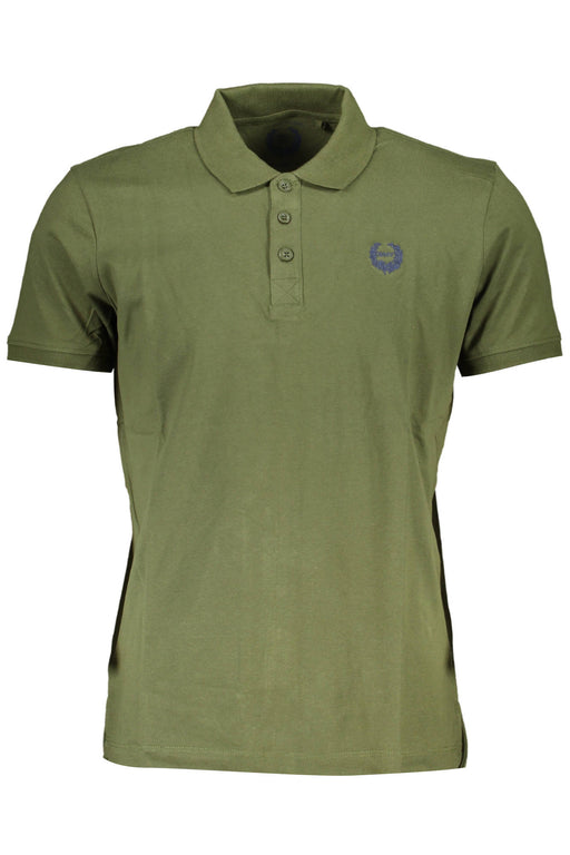Gian Marco Venturi Mens Short Sleeve Polo Green