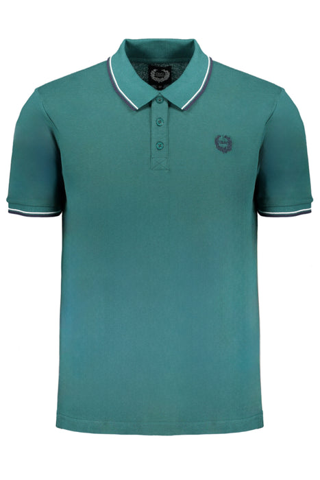 Gian Marco Venturi Green Mens Short Sleeved Polo Shirt