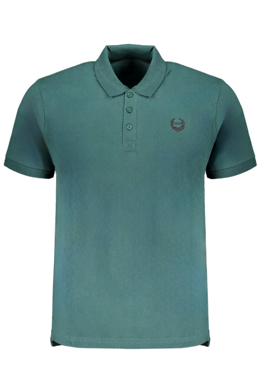 Gian Marco Venturi Green Mens Short Sleeved Polo Shirt