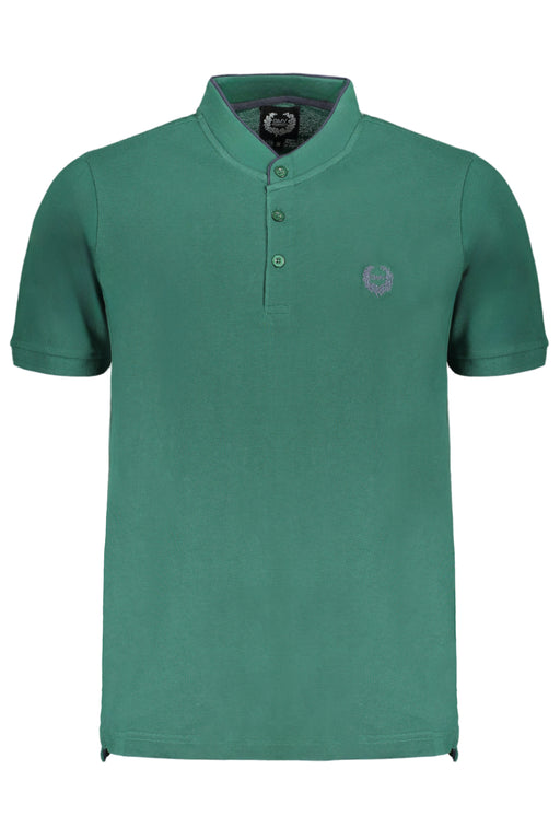 Gian Marco Venturi Green Mens Short Sleeved Polo Shirt