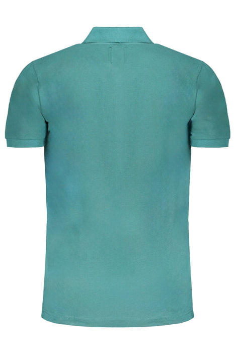 Gian Marco Venturi Green Mens Short Sleeved Polo Shirt