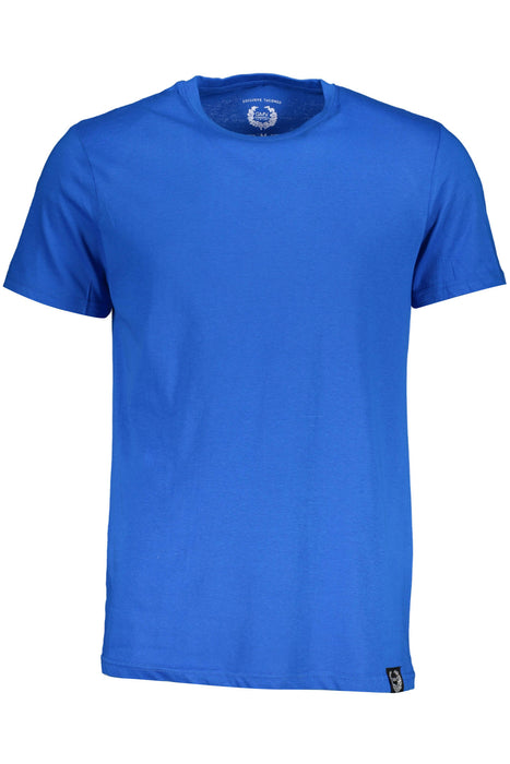 Gian Marco Venturi Mens Short Sleeved T-Shirt Blue