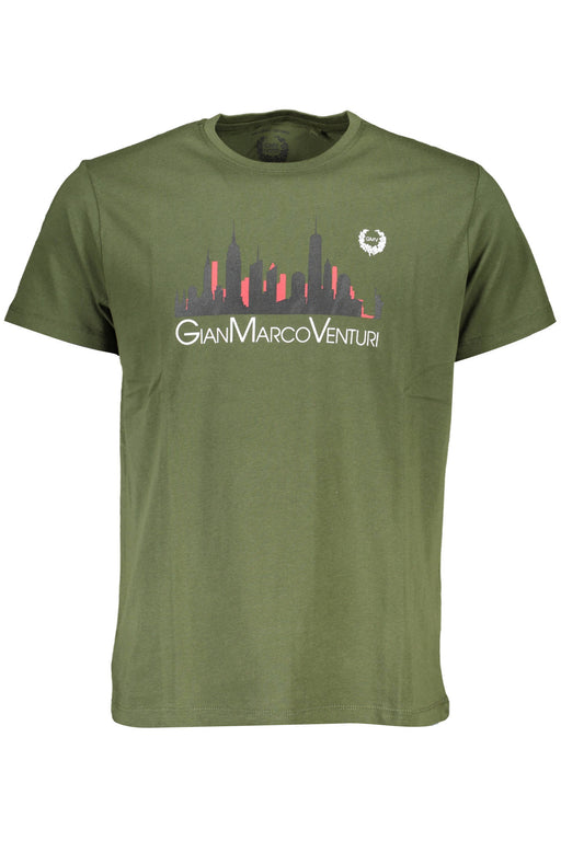 Gian Marco Venturi Mens Short Sleeved T-Shirt Green