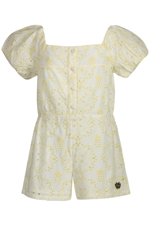 Guess Jeans Short Dress Girl Yellow